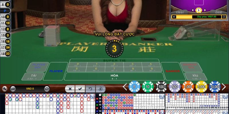 Cần biết điểm dừng khi dùng tool hack game Baccarat